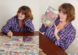 Misty - Comic Babe - SpunkyAngels - Solo Nude Gallery