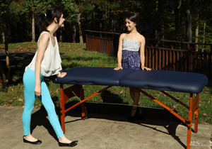 Freya Von Doom, Ivy Aura - Queen of Gapes - ALS Scan - Fisting Image Gallery