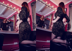 Zara Du Rose - Ready For Her Big Closeup - More Than Nylons - Solo Image Gallery