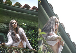Tessa - Balcony - BreathTakers - Solo Nude Pics