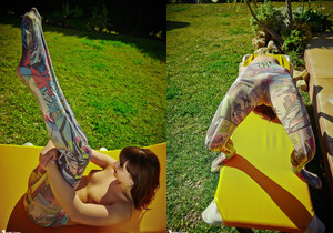 Helen G - Friendly Neighbourhood Nylonman - Solo Picture Gallery