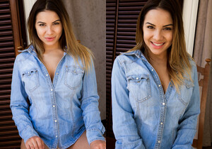 Lacey Banghard - Lacey B Blueshirt - Solo HD Gallery