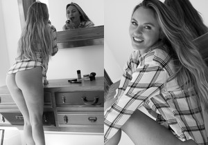 Natasha Anastasia - Natasha Black And White - Solo Hot Gallery