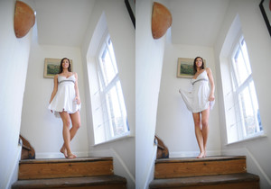 Maria Eriksson - The Flasher - Girlfolio - Solo Sexy Photo Gallery