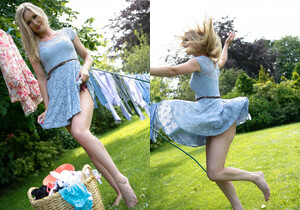 Sam Tye - Sam Laundry - Hayley's Secrets - Solo Nude Gallery