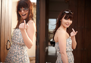 Helen G Dirty Stop Out - More Than Nylons - Solo Nude Pics