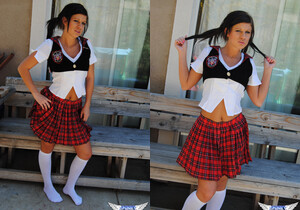 Bri - School Girl - SpunkyAngels - Solo Nude Gallery