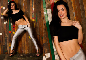 Tanya Atherton - Tanya Silver - Skin Tight Glamour - Solo Nude Pics
