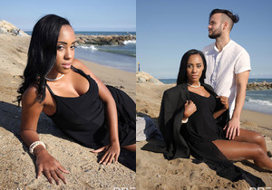 A Lifesaver’s Blowjob Gift: Black Babe Sucks White Dick - Ebony Image Gallery