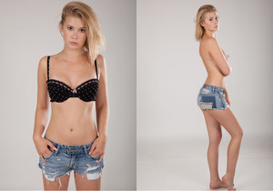 Taking Off My Hot Pants - Alisha - Femjoy - Solo HD Gallery