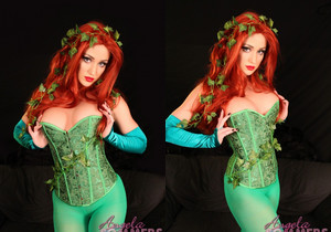 Angela Sommers - Cosplay Babe Pretty Poison - Solo Porn Gallery