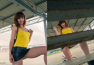 Jeny Smith bodysuit - Solo Nude Pics