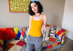 Charlotte Sartre - Tattooed Charlotte: Interracial Anal - Interracial Sexy Photo Gallery