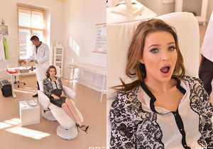 Mia Ferrari - Dentist Gets an Oral Exam - Blowjob Picture Gallery