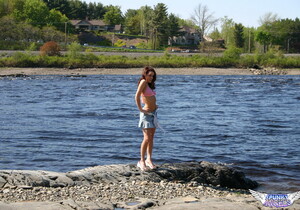 Serena - By The Water - SpunkyAngels - Solo Sexy Photo Gallery