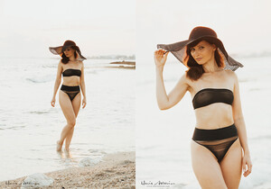 Jeny Smith - Nylon Swimsuit - Solo HD Gallery