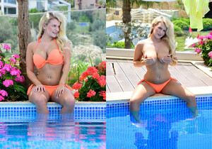 Lycia Sharyl - Poolside Paradise - Solo Nude Gallery