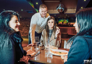 Lina Luxa and the Waiter - Private - Hardcore Hot Gallery