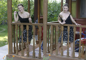 Lana Y - Beauty on the balcony - Stunning 18 - Teen TGP