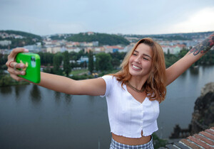 Agatha Vega: Walk Around Prague - Watch4Beauty - Solo Nude Pics