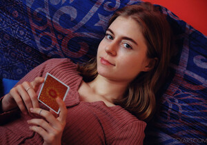 Shayla - Card Shark - Sex Art - Solo Nude Pics