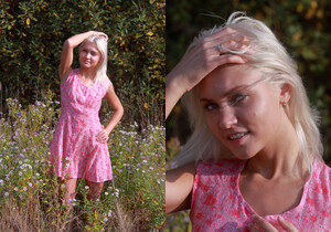 Cristina A - In the Tall Grass - Stunning 18 - Teen Nude Gallery