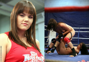 Rosee & Nilla - Wrestling Girls - Nude Fight Club - Lesbian Nude Gallery