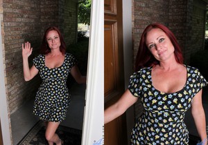 Sandi Lymm - The Freaky Neighbor - MILF Image Gallery