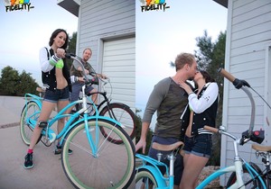 Bike Ridin' - Belle Knox - Teen Sexy Gallery