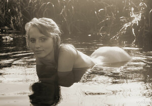 Eriska A - The Pond - Erotic Beauty - Solo TGP