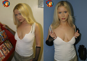 Aralyn - Glory Hole - Blowjob Porn Gallery