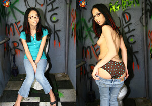 Veronica Jett - Glory Hole - Blowjob TGP