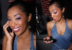 Donna Red - Cum Bang - Ebony Hot Gallery