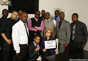 Nina Hartley - Blacks On Blondes - Interracial Sexy Photo Gallery