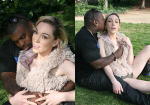 Lily Labeau - Blacks On Blondes - Interracial Nude Gallery