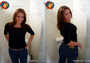 Charisma - Glory Hole - Blowjob HD Gallery
