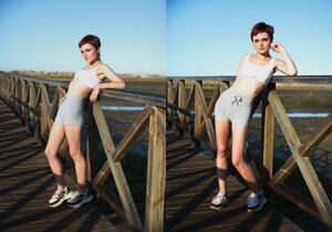 Caterina Correia - Caterina's Slippery When Wet - Girlfolio - Solo Nude Pics