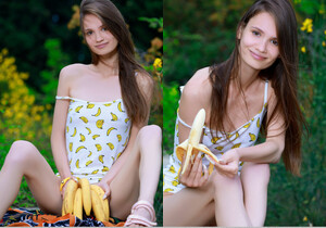 Anastasia Bella - Go Bananas - MetArt - Solo Nude Pics