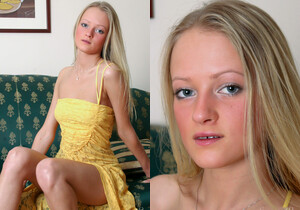 Marta A - Marta - Yellow Dress - Stunning 18 - Teen Sexy Photo Gallery