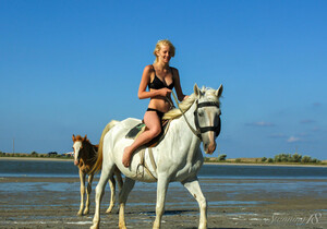 Larissa H - Larissa - Riding by the Beach - Stunning 18 - Teen HD Gallery