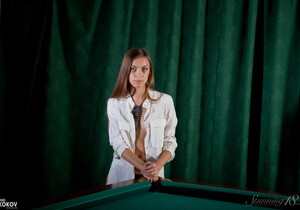 Sofy B - On the Billiard Table - Stunning 18 - Teen HD Gallery