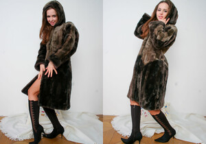 Nelly J - Nelly - Fur Coat - Stunning 18 - Teen TGP