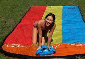 Aria Valencia - Splash Town - ALS Scan - Solo Porn Gallery