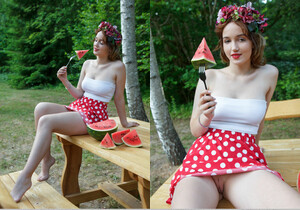 Rokki - Polka Dot Picnic - MetArt - Solo Picture Gallery