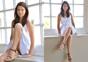 Ariana - Innocent In White - FTV Girls - Solo Sexy Gallery