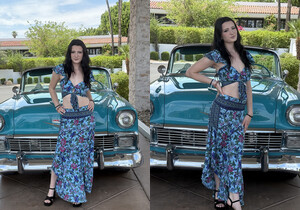 Mercedes - Fashionably Blu - FTV Girls - Solo Nude Pics