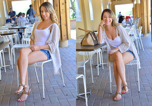 Leyla - Flashing In Public - FTV Girls - Solo Sexy Photo Gallery