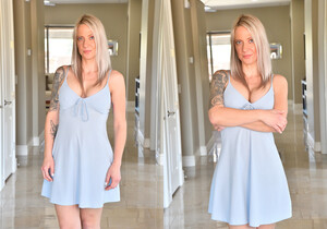 Kitten - Seductive Blue Dress - FTV Milfs - MILF Picture Gallery