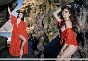 Foxy Alissa - Scarlet Tide - MetArt - Solo Picture Gallery