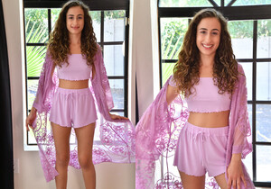 Scarlett - Purple Nightie - FTV Girls - Solo Sexy Gallery